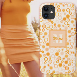 Hybrid Paisley - Orange Ombre Phone Case