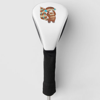 Hybrid-Raccoon und roter Panda Golf Headcover
