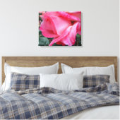 Hybrid Tea Rose Barbara Bush auf Leinwand (Insitu (Schlafzimmer))