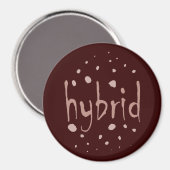 Hybride Alien der gemischten Rasse neue Arten Magnet (Vorderseite/Rückseite)