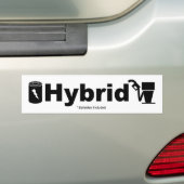 HYBRIDE Batterien eingeschlossen Autoaufkleber (Auf Auto)