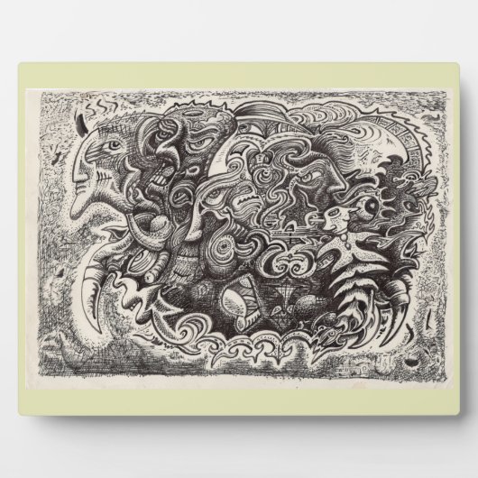 Hybride Bestie Fotoplatte (Vorderseite)