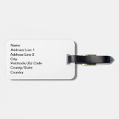 Hybride Bestie Gepäckanhänger (Rückseite horizontal)