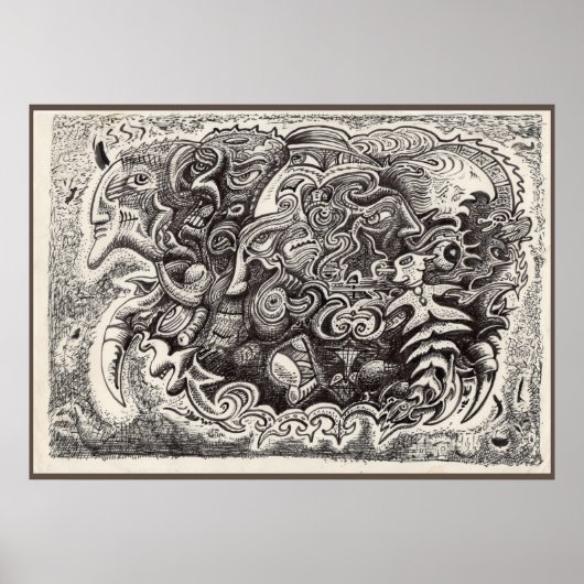 Hybride Bestie Poster (Vorne)