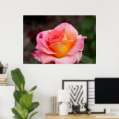 Hybride Rose Poster (Heimbüro)