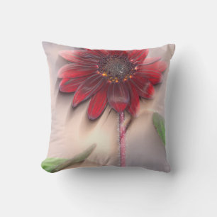 Hybride Sonnenblume im Wind Kissen