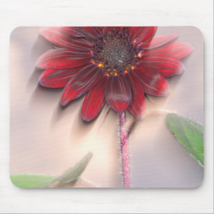 Hybride Sonnenblume im Wind Mousepad