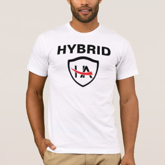 Hybrider Athlet - Schild T-Shirt