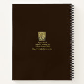 Hybridfarbe zeichnend notizblock (Rückseite)