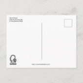 Hybridfarbe zeichnend postkarte (Rückseite)