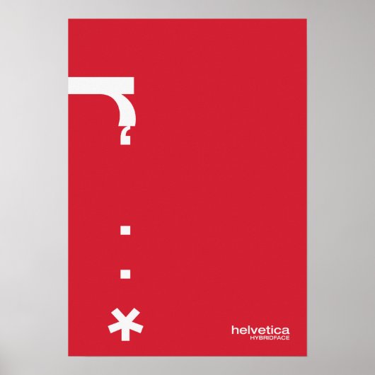 Hybridfläche 01 poster (Vorne)