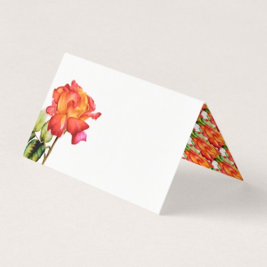 Hybridtee Rose Orangensaft (Vorderseite)