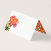 Hybridtee Rose Orangensaft (Rückseite)