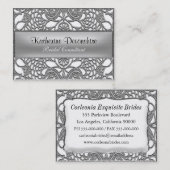 Hyceberg Tauben-elegantes berufliches Visitenkarte (Vorne/Hinten)