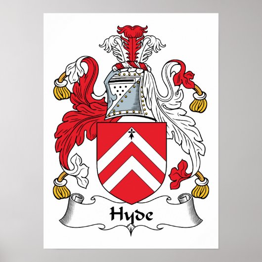 Hyde Familienwappen Poster (Vorne)
