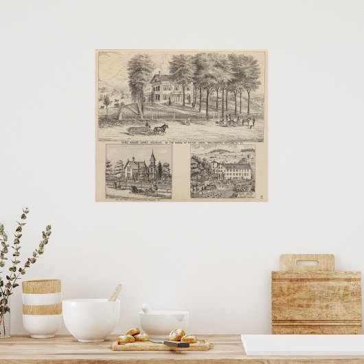 Hyde Hotel in Wallingford Poster (Küche)