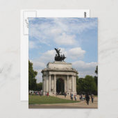 Hyde Park Corner Postkarte (Vorne/Hinten)