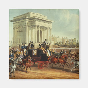 Hyde Park Ecke, nach James Pollard Magnet