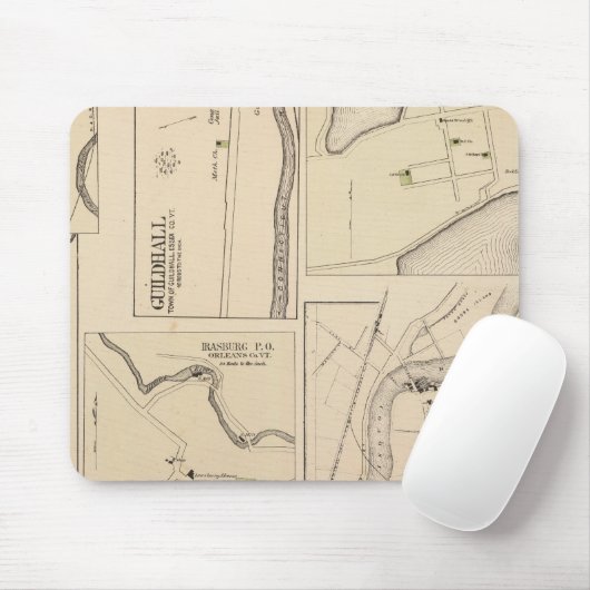 Hyde Park, Guildhall, Newport, Chelsea Mousepad (Mit Mouse)