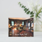 Hyde Park New York Postkarte (Stehend Vorderseite)