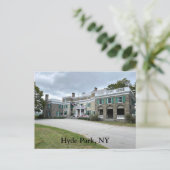Hyde Park New York Postkarte (Stehend Vorderseite)