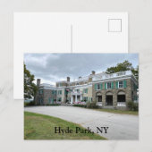 Hyde Park New York Postkarte (Vorne/Hinten)