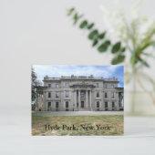 Hyde Park New York Postkarte (Stehend Vorderseite)