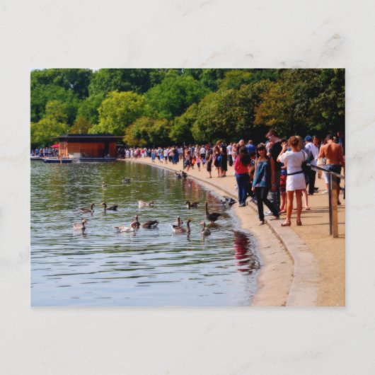 Hyde Park Postkarte (Vorderseite)