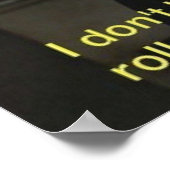 Hyde Zitat aus dieser 70er-Show Poster (Ecke)