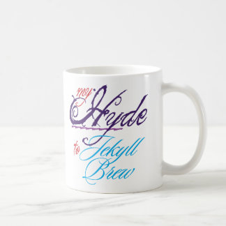 Hyde zu Jekyll klassischer weißer Tasse