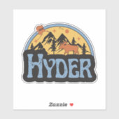 Hyder, Alaska-Aufkleber Aufkleber (Blatt)
