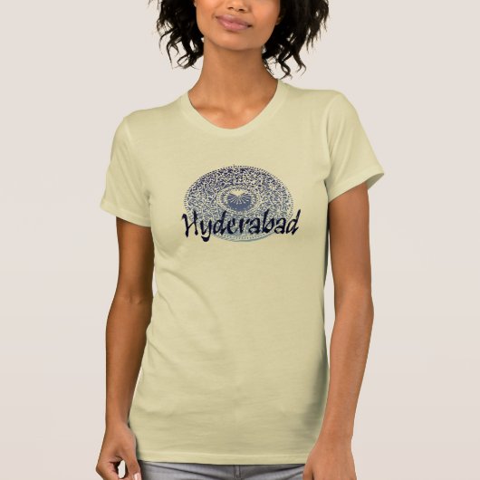 Hyderabad: Golkonda Fort Kunst T-Shirt (Vorderseite)