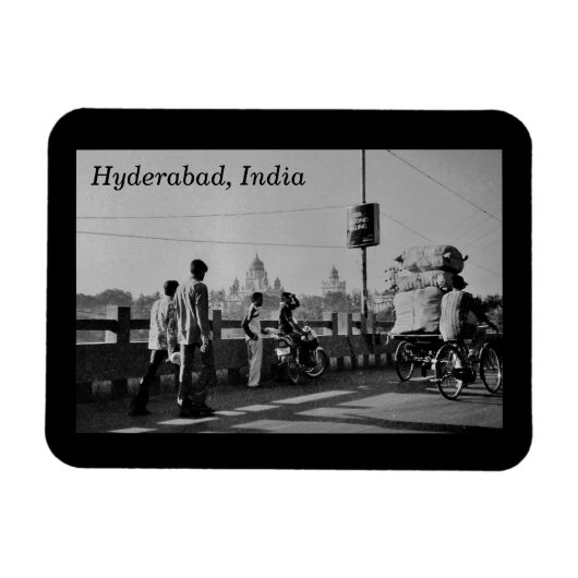 Hyderabad, Indien Magnet (Horizontal)