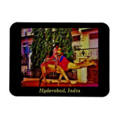 Hyderabad, Indien Magnet (Horizontal)