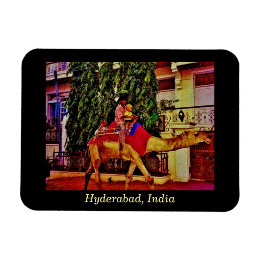 Hyderabad, Indien Magnet (Horizontal)