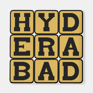 Hyderabad, Stadt in Indien Magnet