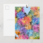 Hyderabad Telangana Karte (Vorne/Hinten)