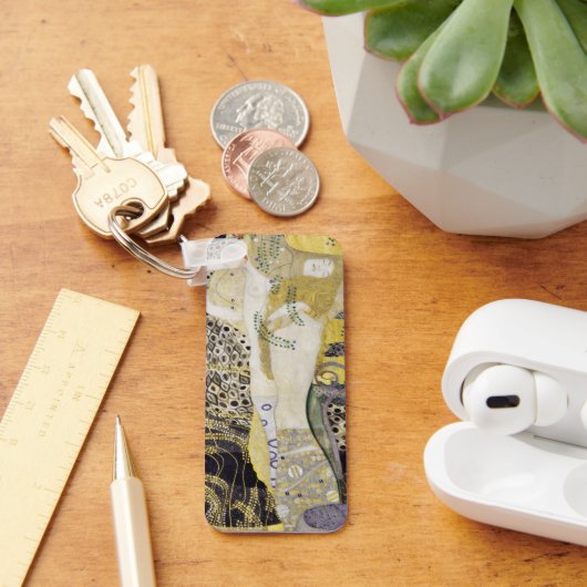 Hydra (aka Water Serpents I) by Gustav Klimt Schlüsselanhänger (Schreibtisch)