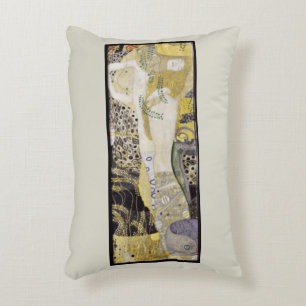 Hydra (alias Wasserschlangen I) von Gustav Klimt Dekokissen