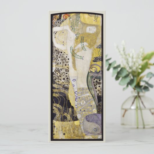 Hydra (alias Water Serpents I) von Gustav Klimt (Stehend Vorderseite)