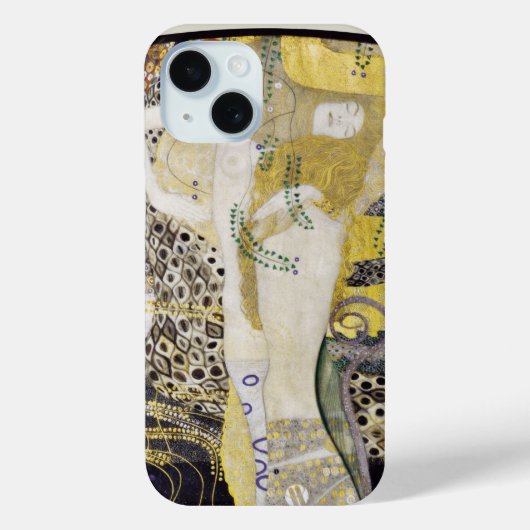 Hydra (alias Water Serpents I) von Gustav Klimt Case-Mate iPhone Hülle (Rückseite)