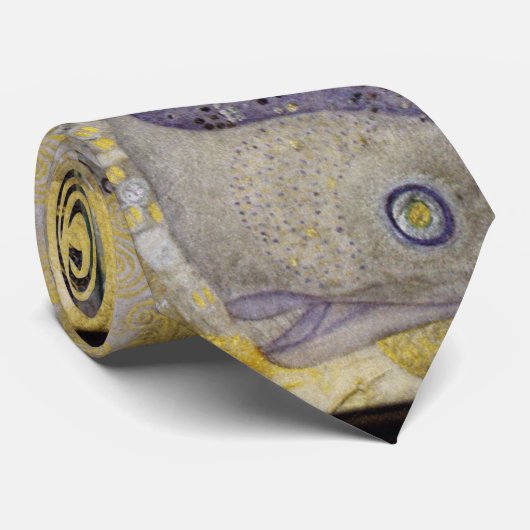 Hydra (alias Water Serpents I) von Gustav Klimt Krawatte (Gerollt)