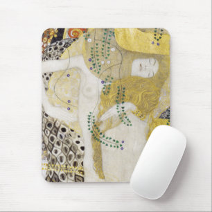 Hydra (alias Water Serpents I) von Gustav Klimt Mousepad