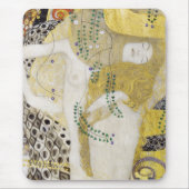 Hydra (alias Water Serpents I) von Gustav Klimt Mousepad (Vorne)
