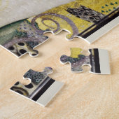 Hydra (alias Water Serpents I) von Gustav Klimt Puzzle (Seite)