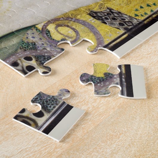 Hydra (alias Water Serpents I) von Gustav Klimt Puzzle (Seite)