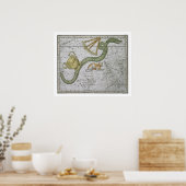 Hydra, aus 'A Celestial Atlas', Pub. 1822 (Spalte Poster (Küche)