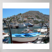 Hydra - der Hafen Poster (Vorne)