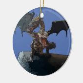 Hydra-Drache Keramikornament (Links)