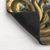 Hydra, Gothic Fantasy Monster Mousepad (Ecke)